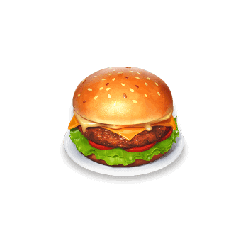 diner delight h burger