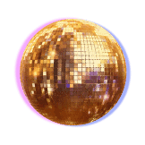 rave party fever discoball